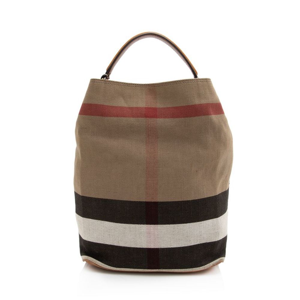 Burberry Canvas Check Susanna Medium Hobo - Picture 3 of 15